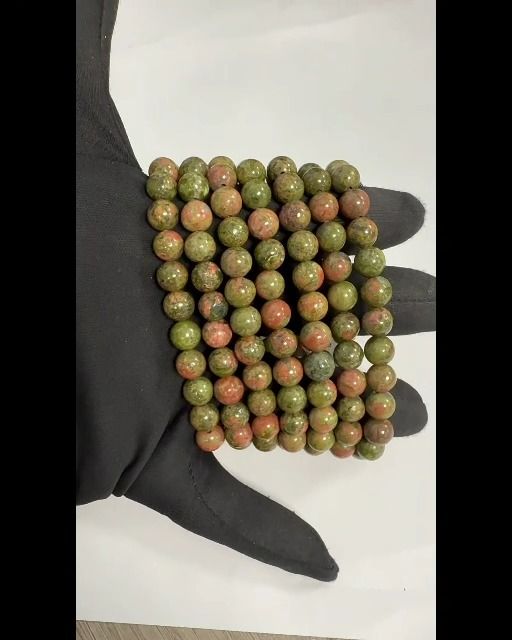 Pulsera Unakita perles 8mm