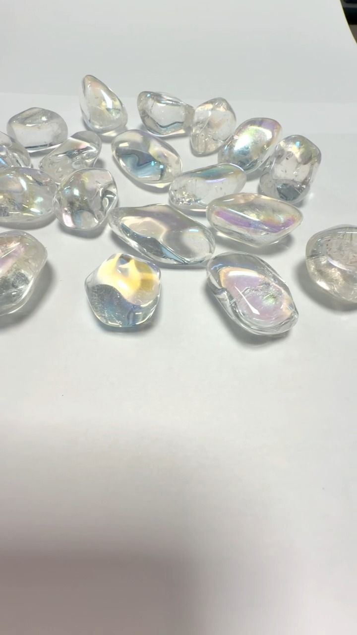 Cuarzo Angel Aura A Piedras Rodadas 2-3cm 250g
