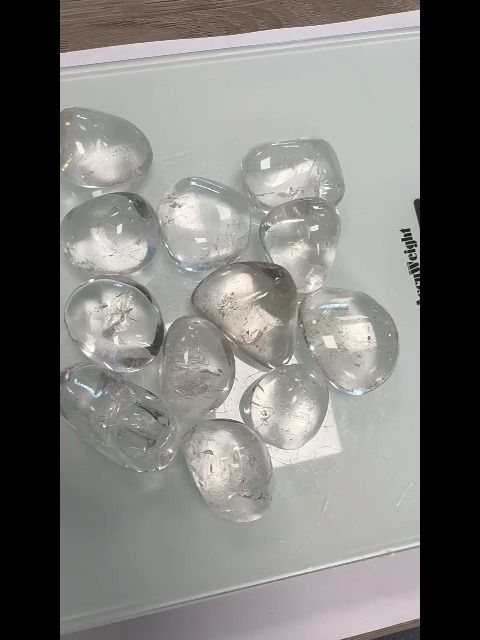 Cristal de Roca A piedras rodadas Brasil 250g